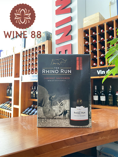 Rượu Vang Bịch Nam Phi 3 Lít The Rhino Run Chất Lượng Giá Tốt