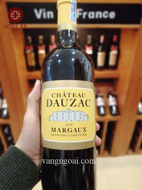 Rượu Vang Pháp Château Dauzac Margaux Grand Cru Classe Hảo Hạng 
