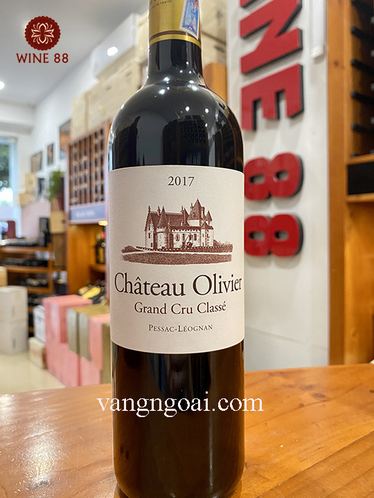 Rượu Vang Đỏ Château Olivier Grand Cru Classe Chất Lượng Hảo Hạng