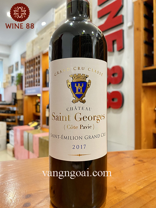 Rượu Vang Pháp Château Saint Georges (Côte Pavie) Grand Cru Classe Hảo Hạng
